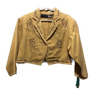Nikki Saggaro Girls Jacket Size 4 Vintage NWT RARE Western Rodeo Southwestern
